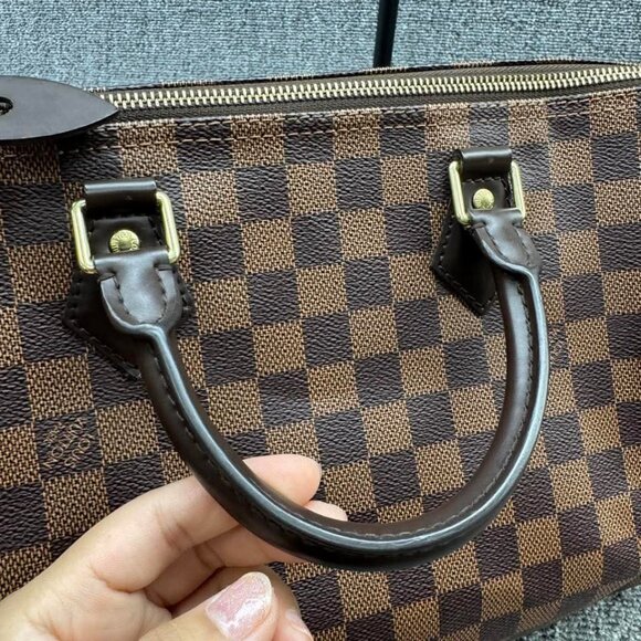 Louis Vuitton Speedy 30 Damier Ebene Canvas Tote 775-071525 - Picture 12 of 15